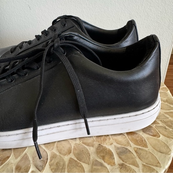 Thursday Boot Company Premier Low Top Men's Black Leather Sneakers size 11W - Picture 6 of 10